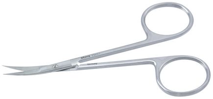 STORZ Eye Scissors Curved Pointed Tips